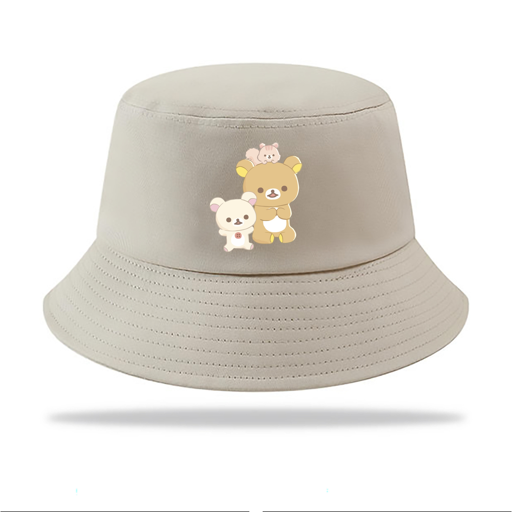 （画像用） リラックマ リラックマ キイロイトリ Rilakkuma Korilakkuma Kiiroitori アウトドア日除けバケットハット